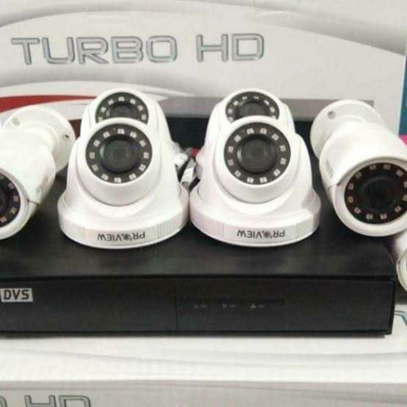 paket cctv techma fullcolor 6 kamera