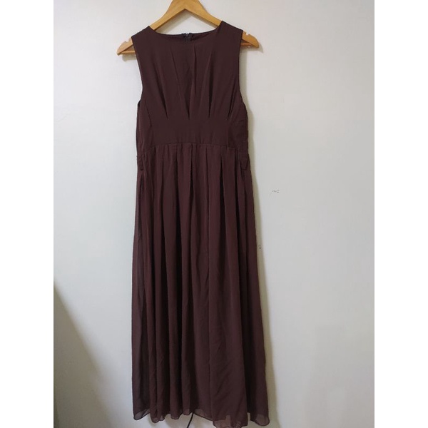 Long dress sifon club solitaire