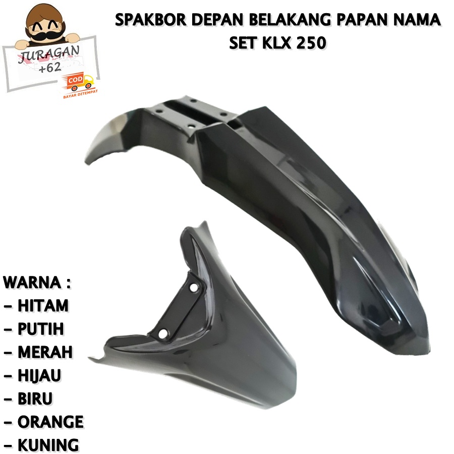 SPAKBOR SET DEPAN BELAKANG KLX NEW 250 150 DTRACKER D TRACKER MOTOR TRAIL CROSS KAWASAKI