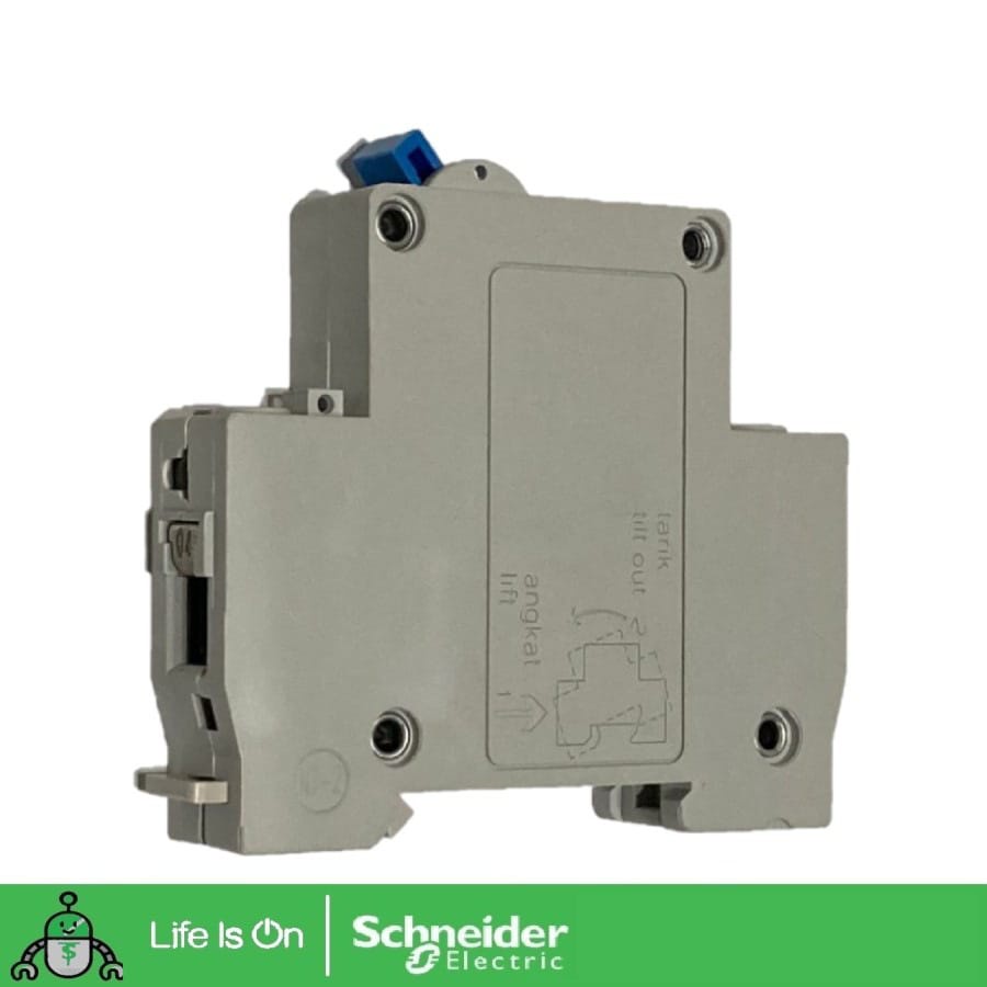 MCB SCHNEIDER 6 AMPERE 6A CL6 C32N  BIRU SPLN PLN BENSER 1300W 1300WATT PEMUTUS ARUS KWH LISTRIK Miniatur Circuit Breaker