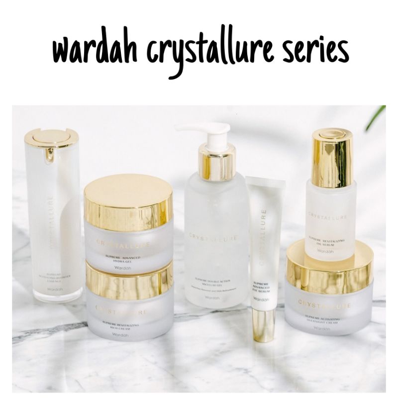 WARDAH CRYSTALLURE SERIES