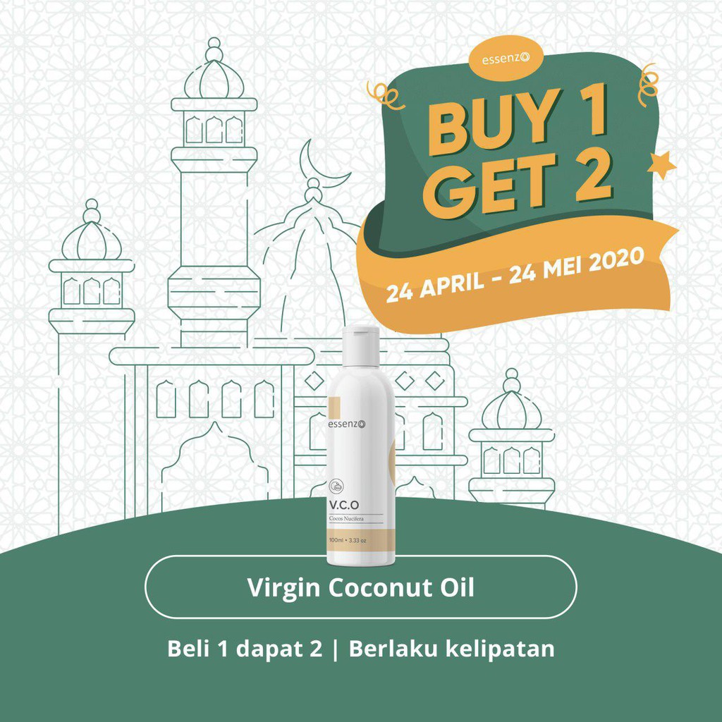 

PROMO Virgin Coconut Oil - VCO (Buy 1 Get 2)