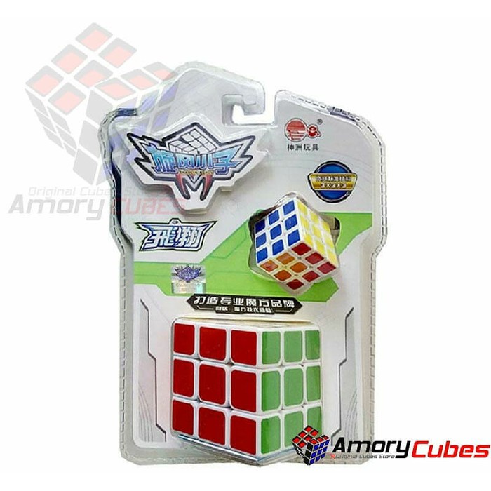 Rubik 3x3 Cycloneboys Sablon + Rubik 3x3 Mini /Jual Rubik Murah