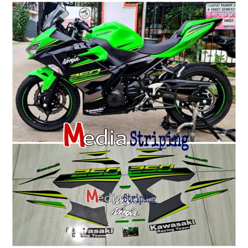 Sticker Striping Ninja 250FI NEW KRT EDITION