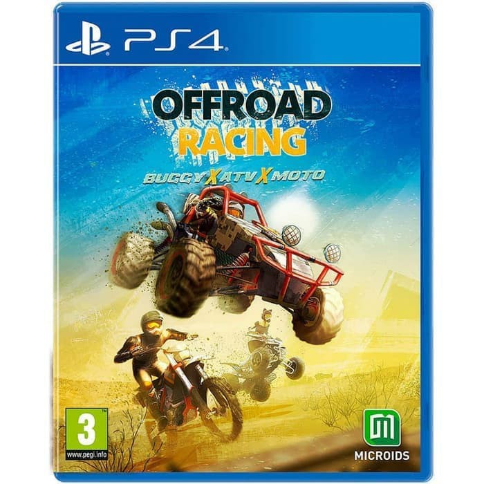 PS4 OFFROAD RACING CD GAMES BD English