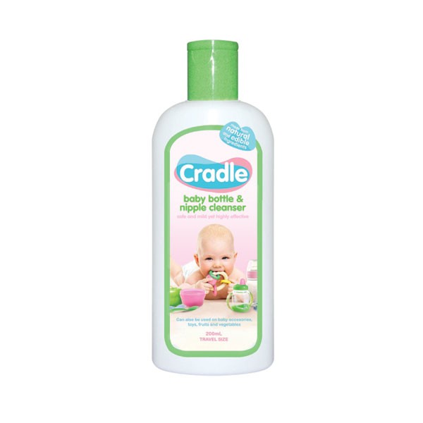 CRADLE Baby Bottle &amp; Nipple Cleanser 200 ml