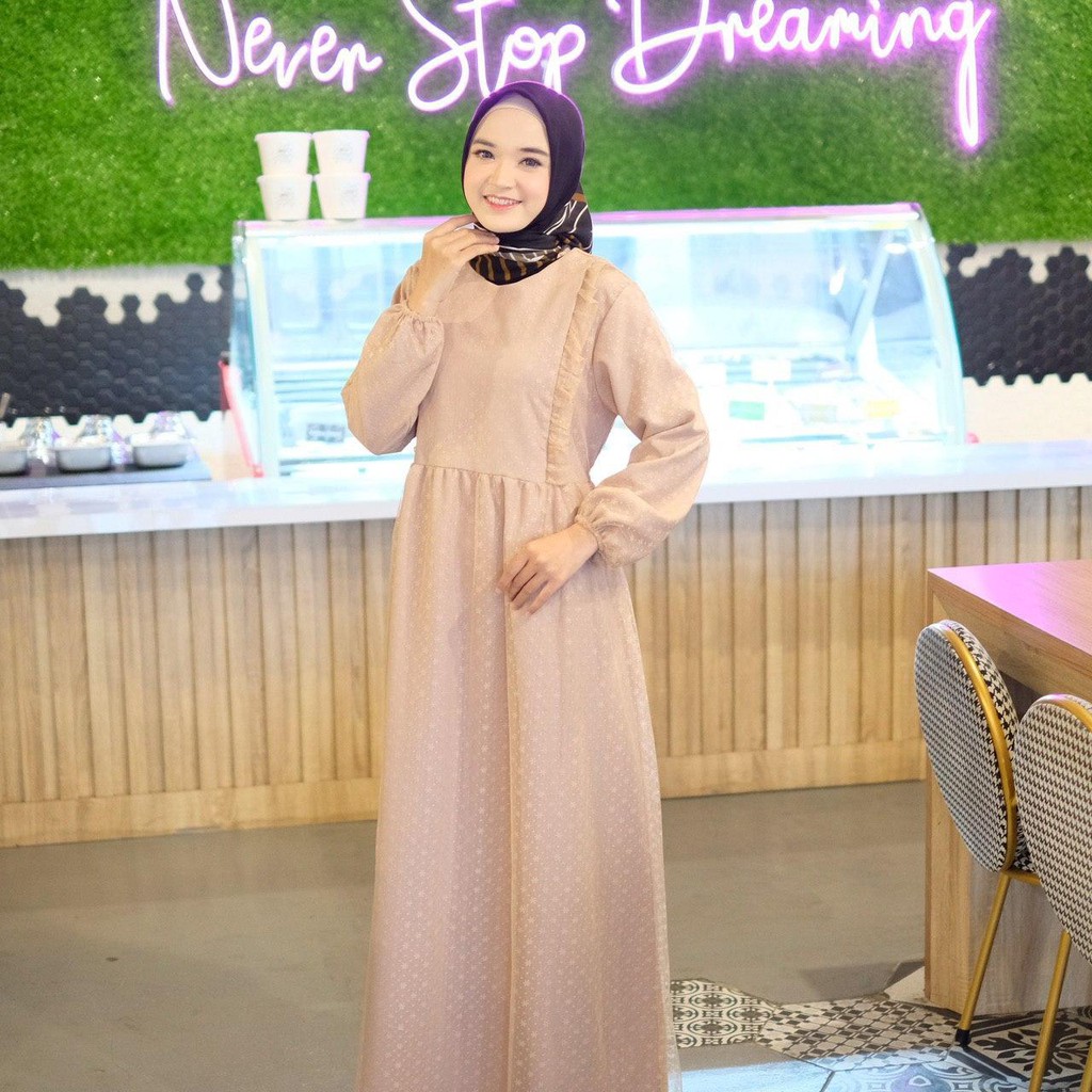 ANNA TILE DRESS /ANNA MAXI BY SAFA HIJAB STORE / BUSUI FRIENDLY