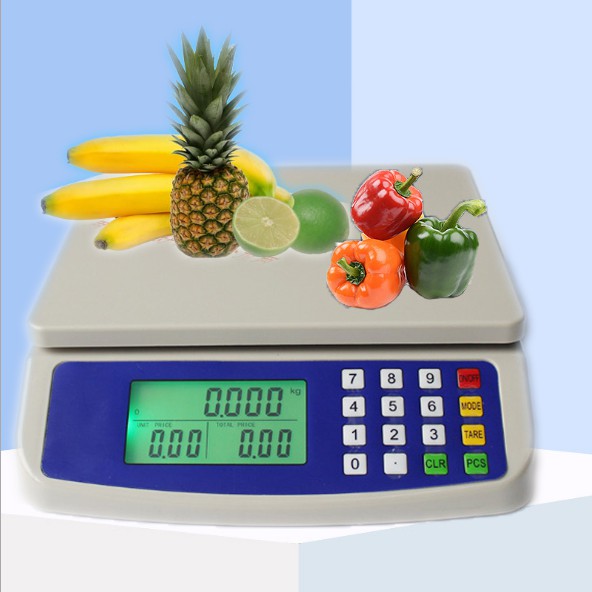 Digital Computing Scale 20kg Double Display / Timbangan Digital buah/timbangan buah/timbangan sayur/timbangan digital