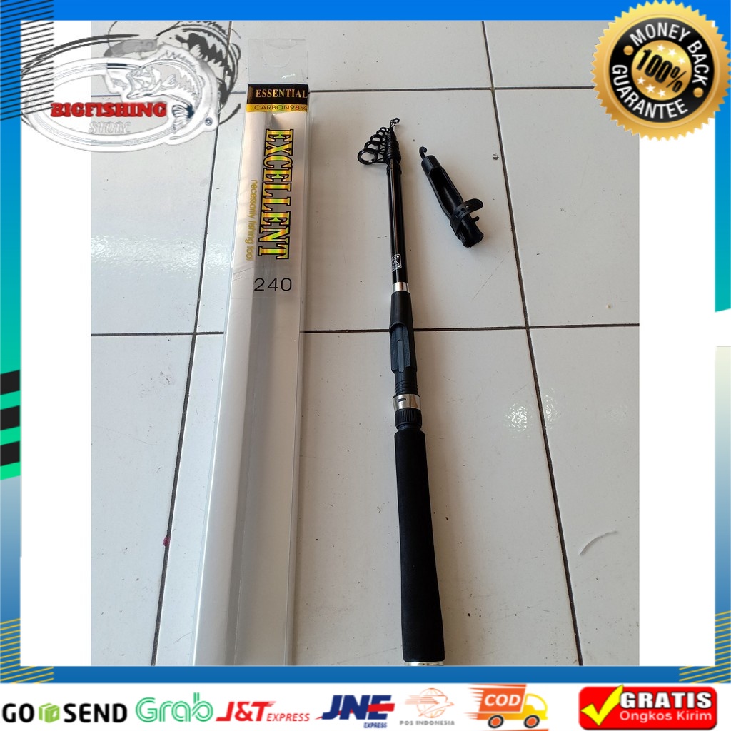 Joran Antena Maguro Excellent 180 210 240 Carbon Murah