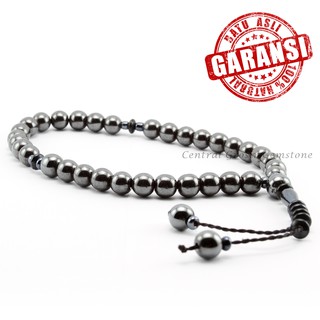 TASBIH BATU BLACK ONYX 99 BUTIR ORIGINAL | Shopee Indonesia