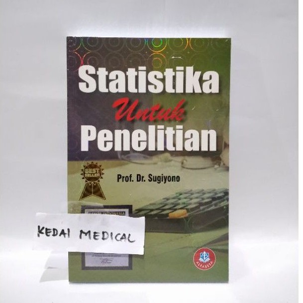 [ ORIGINAL ] BUKU STATISTIKA UNTUK PENELITIAN SUGIYONO TERBARU