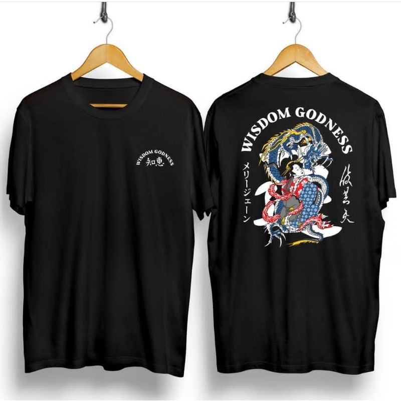 Kaos keren/ baju kaos/ atasan pria/ kaos distro/ kaos  pria murah WISDOM GODNESS