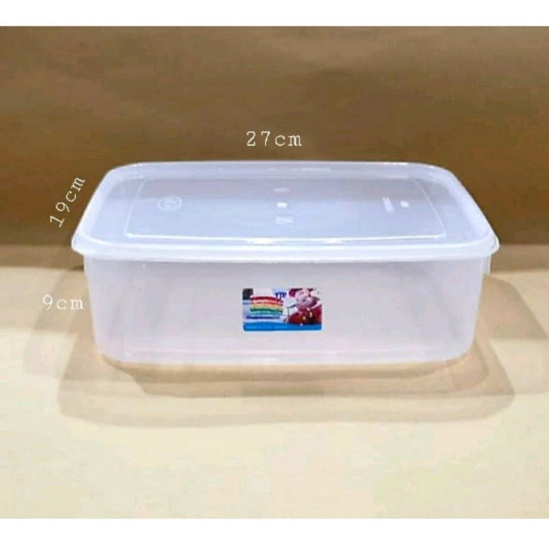 Toples Kotak Donat 3500ml | Sealware Segi 3500ml | KISSPACK 3500