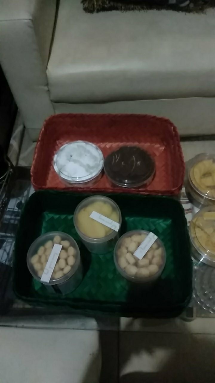 Sepasang Besek Warna / Mika Warna 20x30 Besek Bambu Besek Persegi Panjang Besek Murah