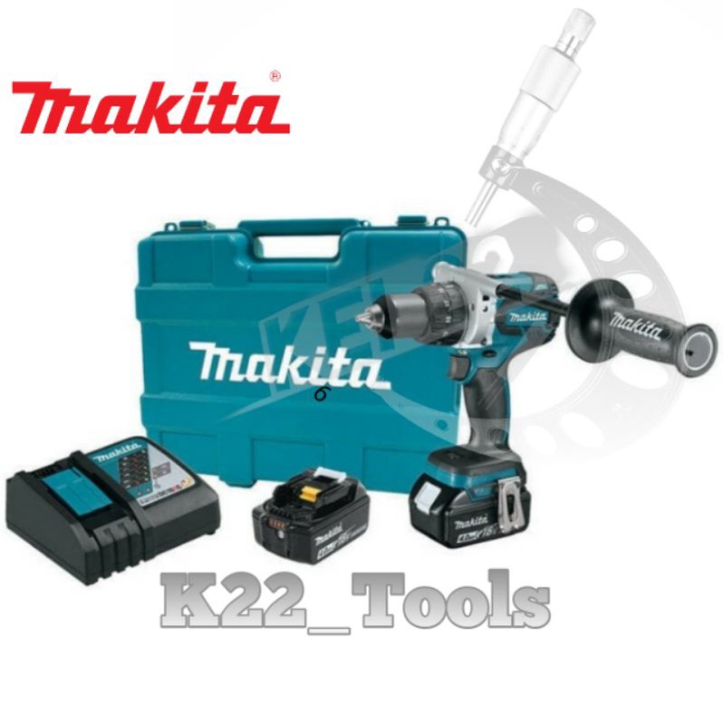 MESIN BOR TANGAN BATERAI 18 V MAKITA DDF 481 RME / CORDLESS DRILL 18 V MAKITA DDF 481 RME