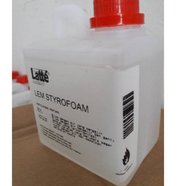 

[PROMO FWC34] Jual lem styrofoam cair LATTE UNITAC 500 gr untuk gabus prakarya Buruan Beli