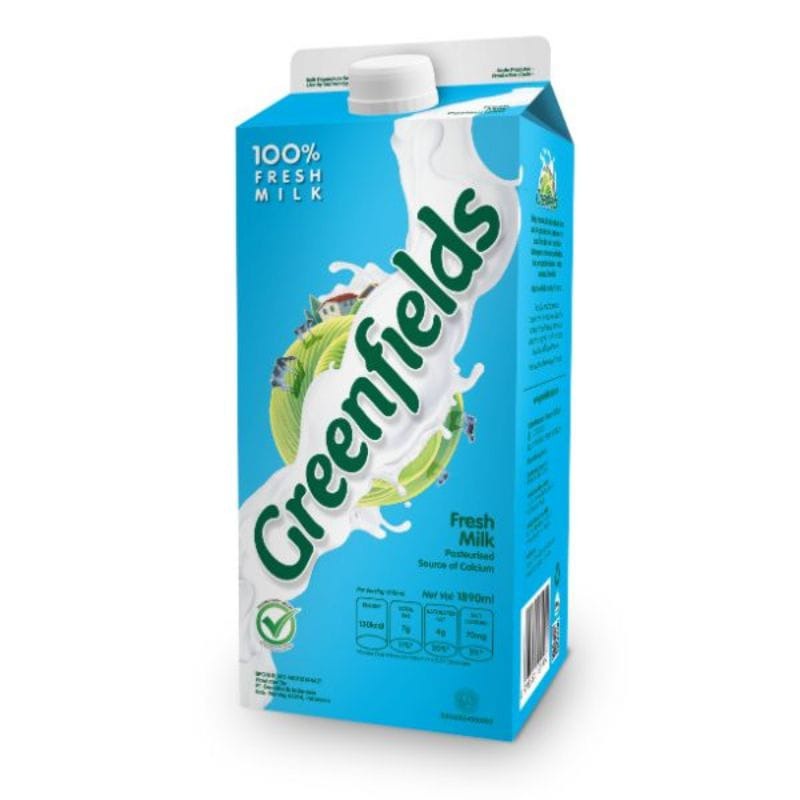 Greenfields Susu UHT Full Cream  1 L