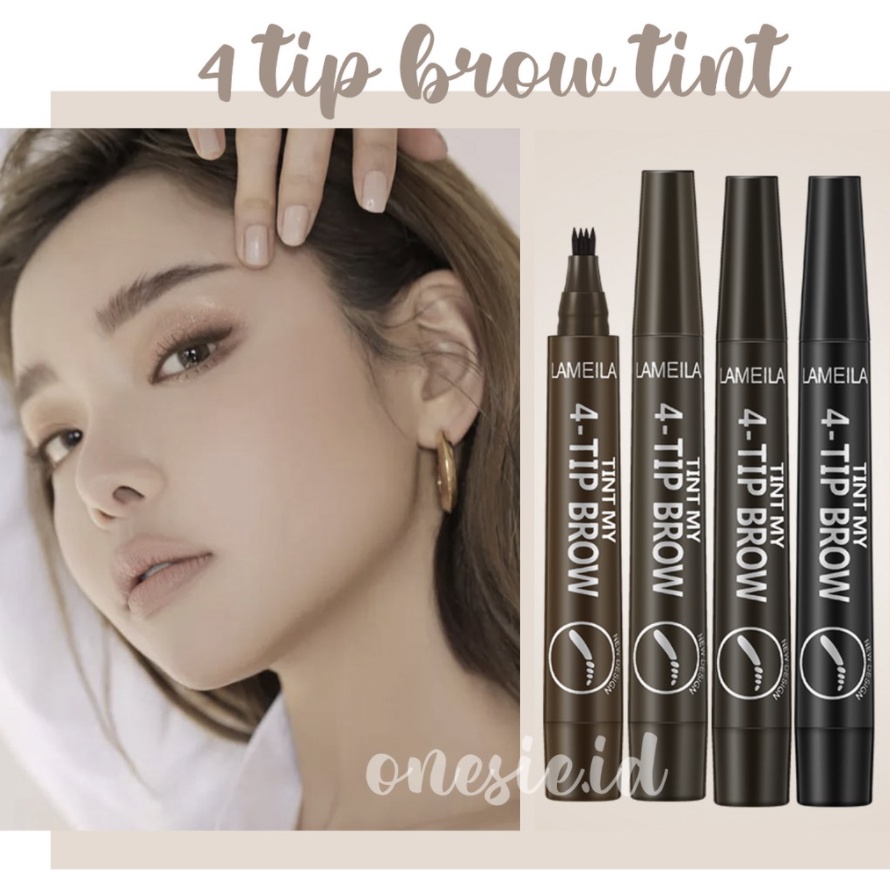 LAMEILA Eyebrow Tint Tip Waterproof Natural Pen Four-Claw Eye Brow Long Lasting LA068