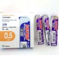 

Pencil Lead / Isi Pensil Mekanik Joyko PL-05 / 2B / 0.5 mm