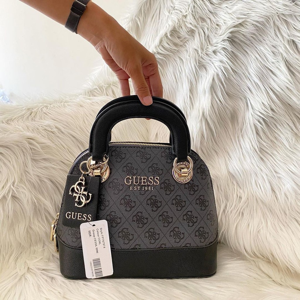 TAS SLEMPANG GUESS ORI - TAS WANITA IMPORT - GUESS ALMA BAG