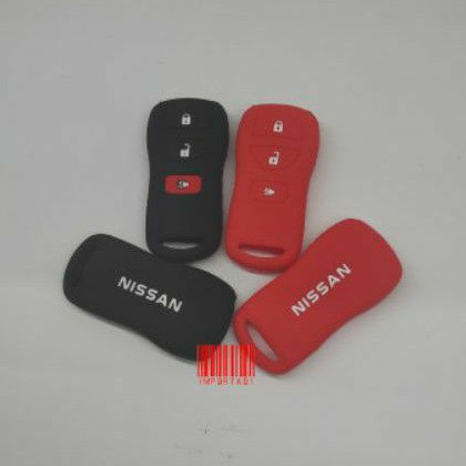 Silicone Case Remote Cover Kunci Nissan Grand Livina X-Trail Juke March