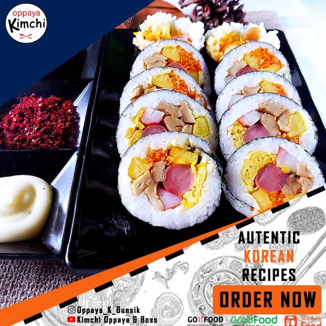 

[COD] Kimbab Sosis Korea murah enak asli 10 potong... [COD]