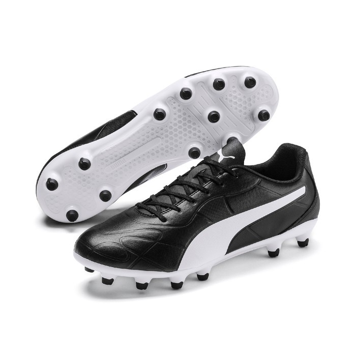 GRATIS ONGKIR !!! NEW ARRIVAL SEPATU SEPAK BOLA PUMA MONARCH II FG hitam ORIGINAL TERBARU diskon OJANSPORT