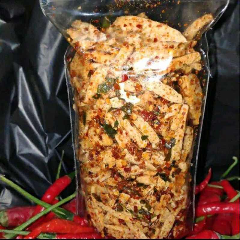 Jual Cod Basreng Stik Dan Kripik Kaca Kripca Pedas Dan Ori Daun Jeruk Enak Baso Gram Gram