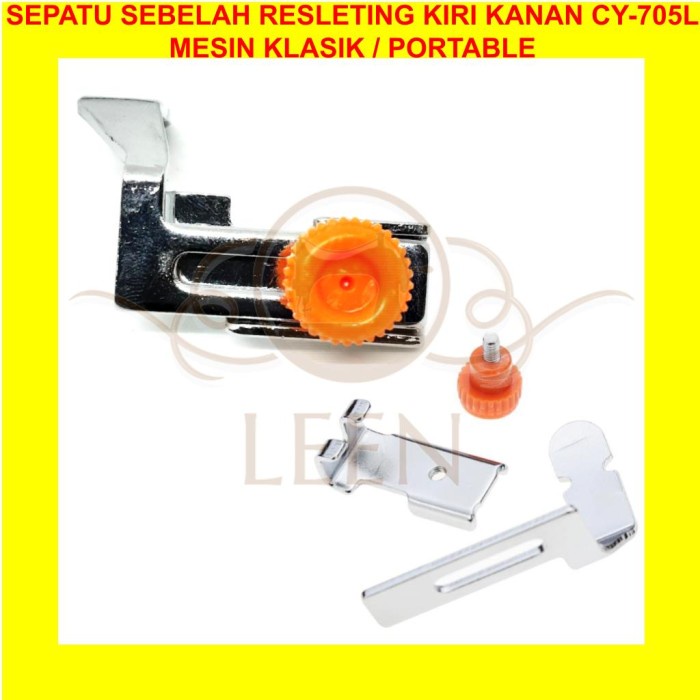 Sepatu Sebelah Kiri Kanan Resleting CY-705L Mesin Jahit Portable LEEN