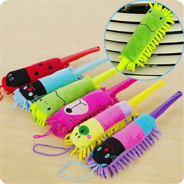 Kemoceng Karakter Cendol Microfiber - Animal Duster Chenile Chenille Pembersih Debu