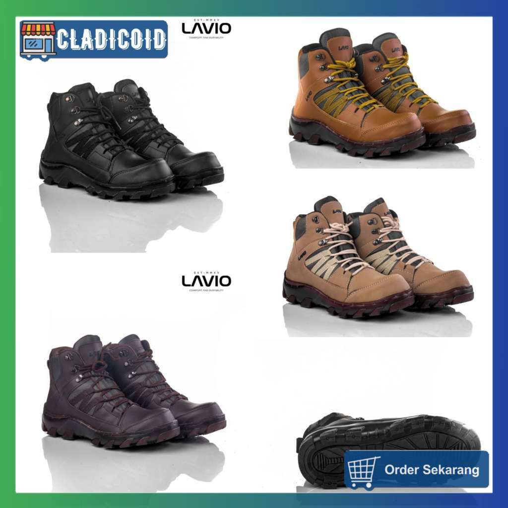 SEPATU SAFETY BOOTS PRIA ORIGINAL TERBARU MODEL KEREN DAN STYLISH COCOK PROYEK OUTDOOR LAVIO TWEEPS