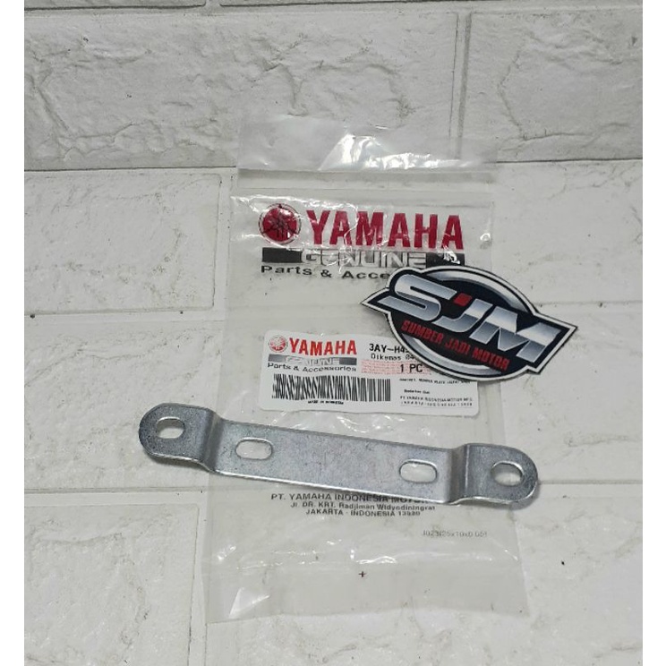 Bracket-Breket-Dudukan Plat Nomer Depan Yamaha F1zr F1 FORCE ONE Vega Crypton Asli Yamaha Ori