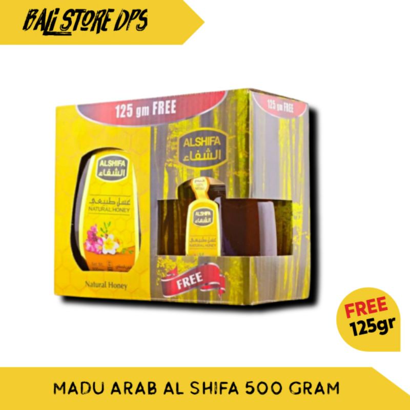 

MADU AL SHIFA 500 GRAM FREE 125 GRAM ASLI ARAB