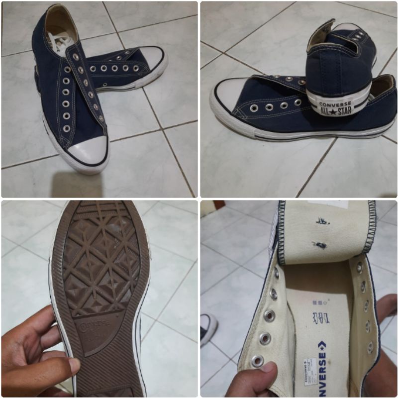 Dijual sepatu converse Original-Navy