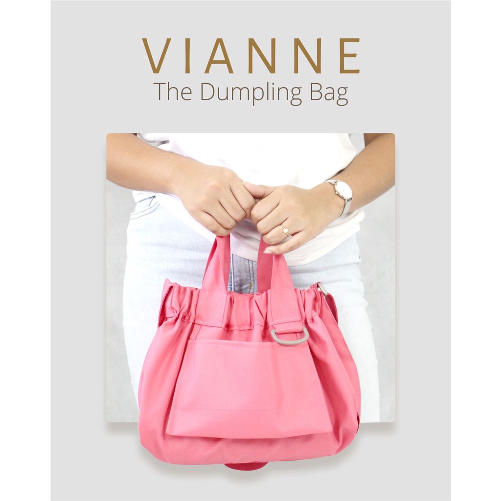 Vianne Bag / Dumpling Bag / Kipling Bag / Tas Santai