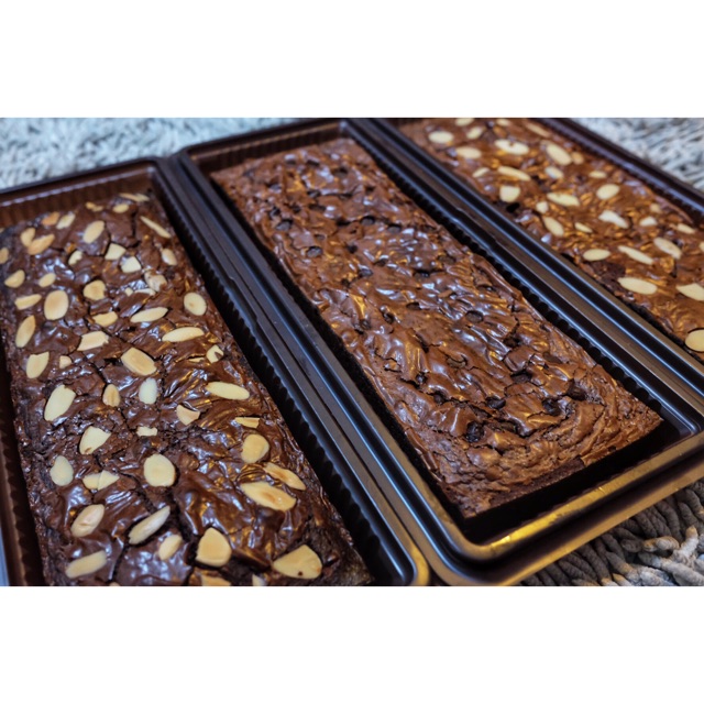 

Brownies fudgy