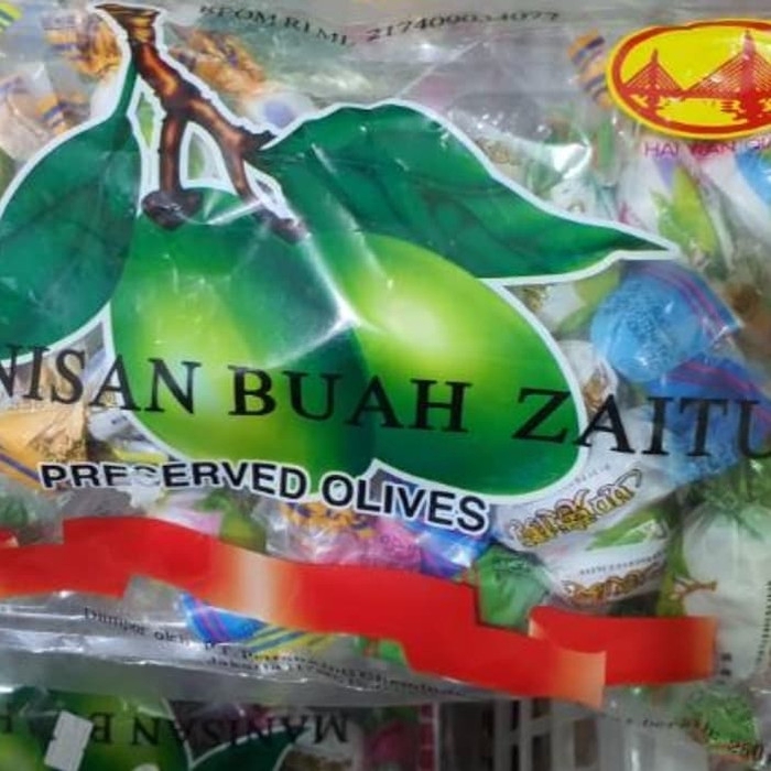 Manisan Buah Zaitun non biji 250 gram