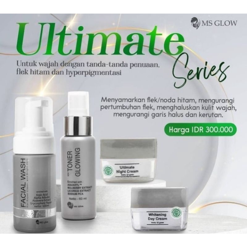 PAKET ULTIMATE MS GLOW / FLEK HITAM / NODA HITAM MEMBANDEL