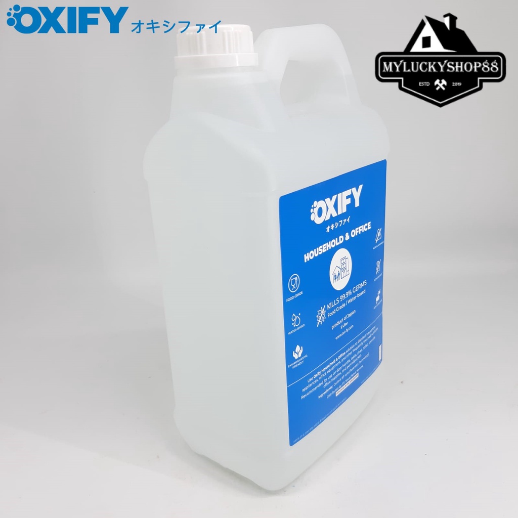 OXIFY Household Office Sanitizer Disinfectant Japan 5L Water Based