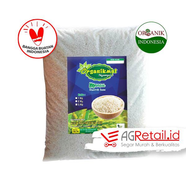 

Beras Organik Mentik Susu