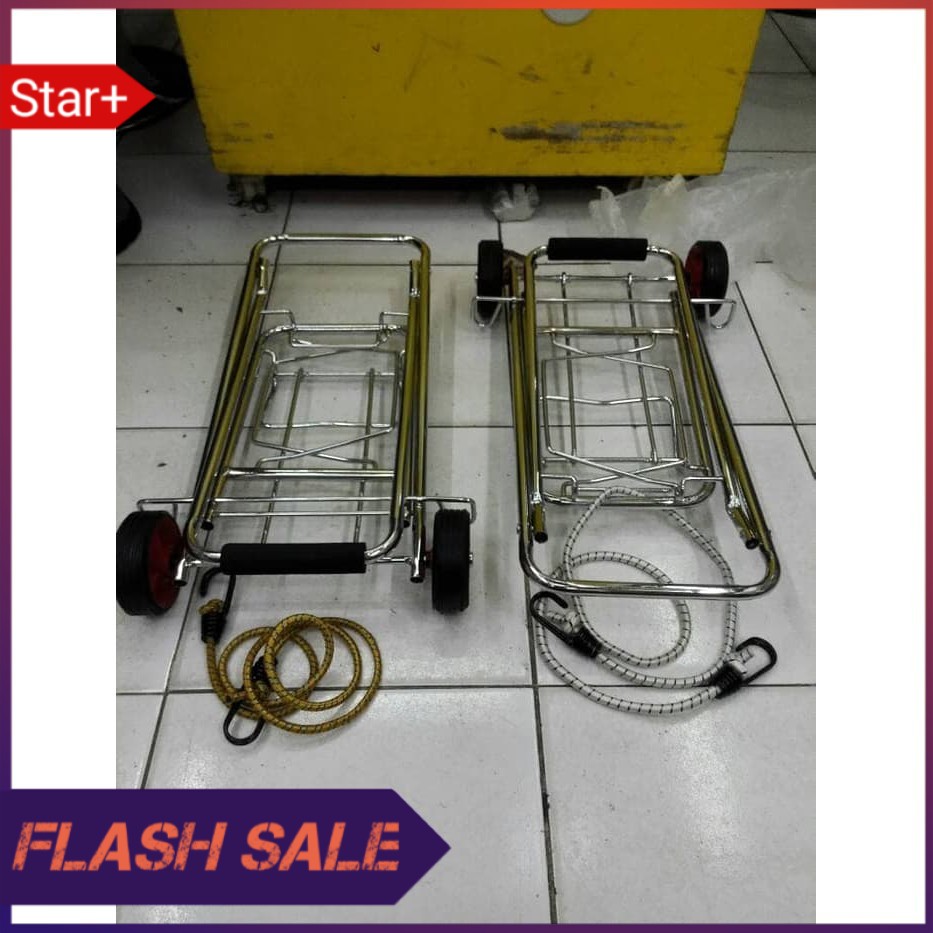 TROLI LIPAT MINI   DORONGAN BARANG KECIL   TROLLEY LIPAT