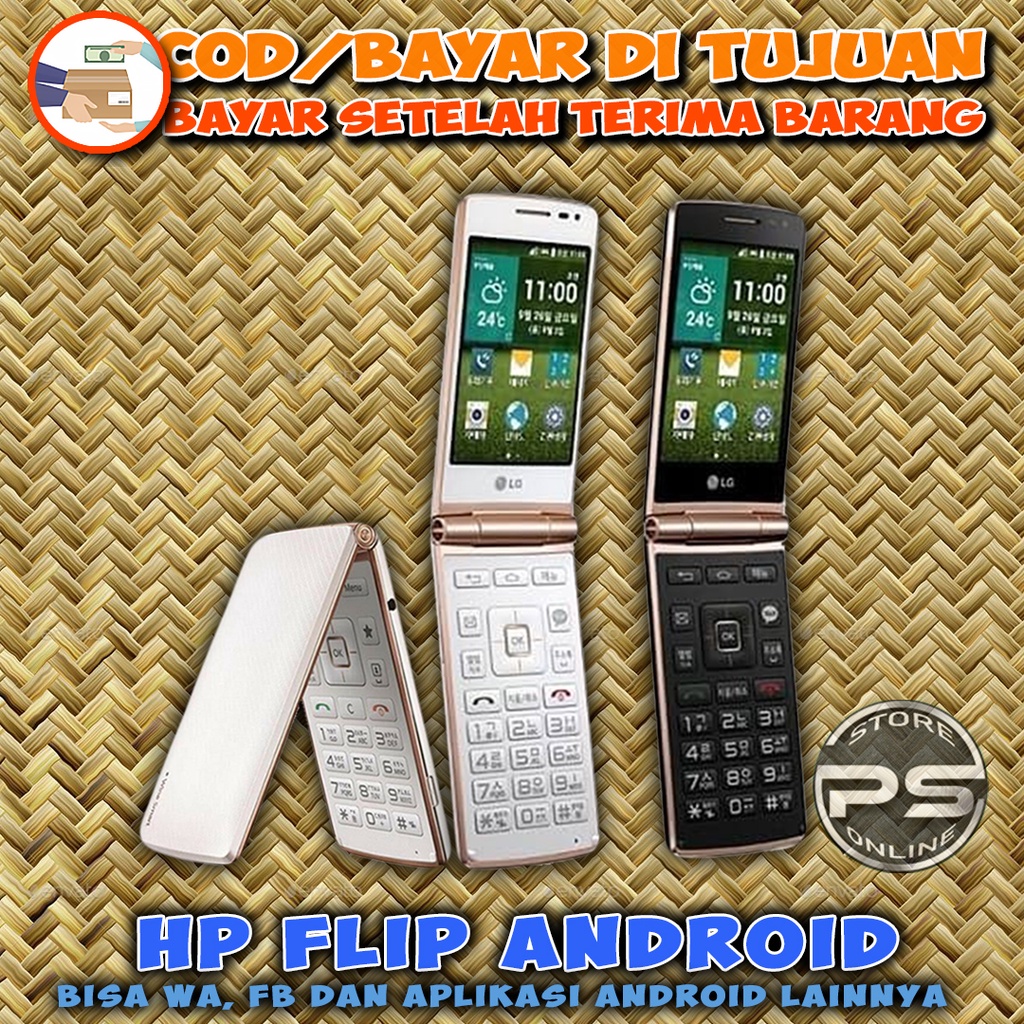 LG Wine Smart D486 - Lipat Android - Jaringan 4G - super mewah - sangat langka