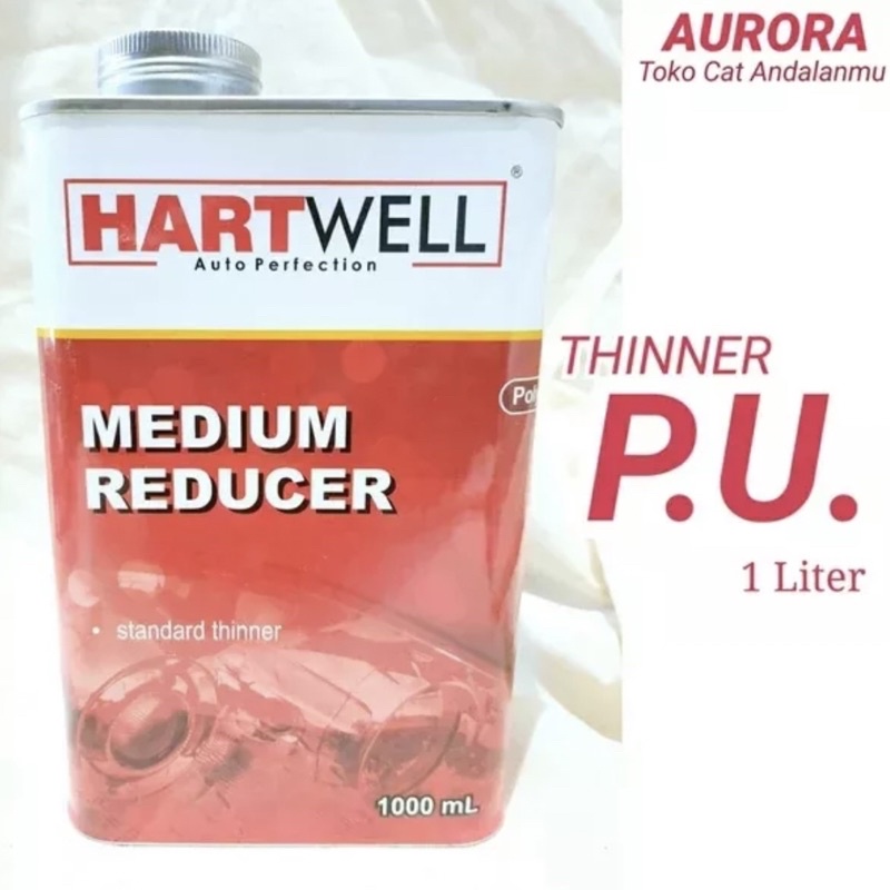 Thinner Hartwell PU Medium Reducer 1L Tiner Hatwel