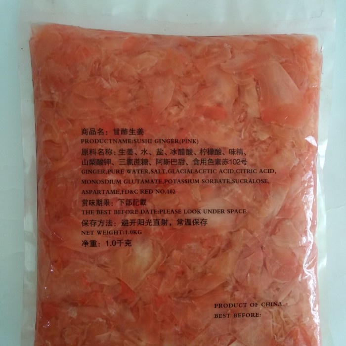 

Gg0Hh Sushi Ginger Pink / Sushi Gary / Acar Jahe 1 Kg Ds0kk