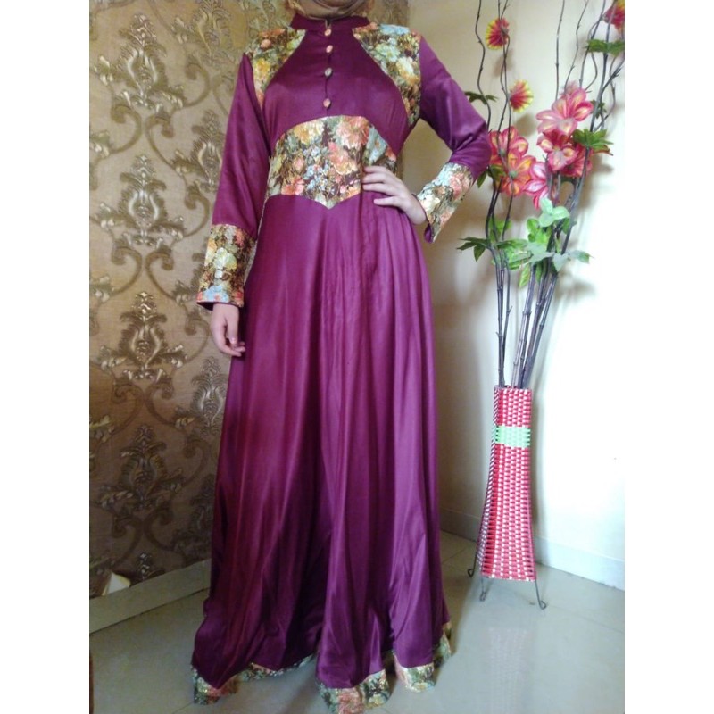 Preloved Gamis Satin Mix