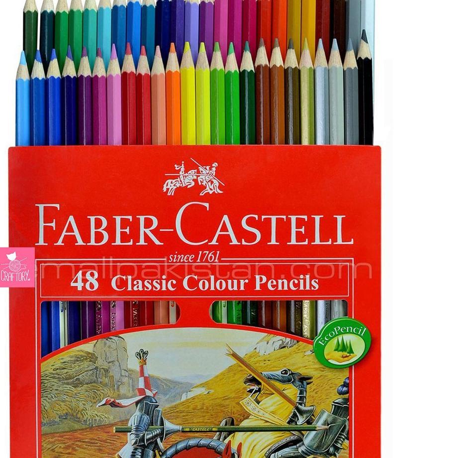 

Langsung Beliii.. Faber Castell Isi 48 Warna Classic colour