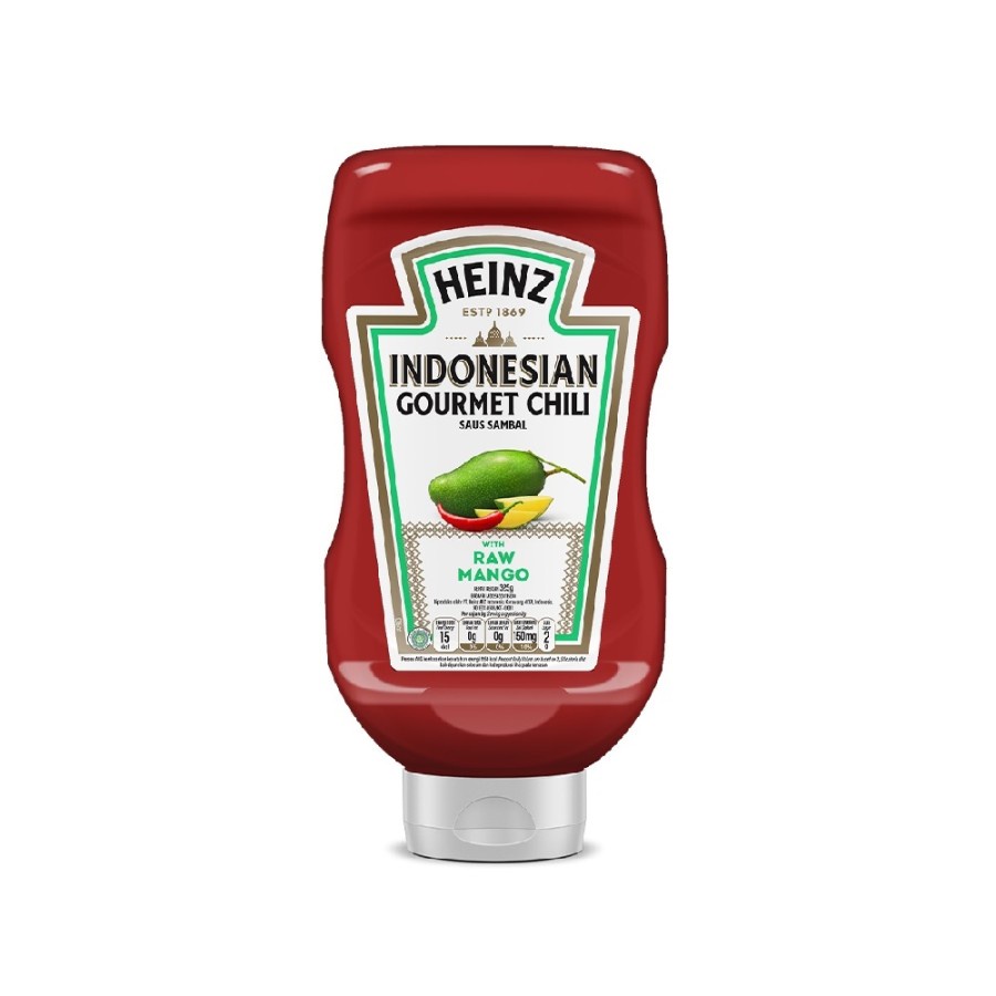 

saus sambal sambel heinz indonesian gourmet chili raw mango 325