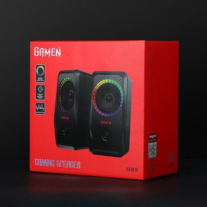 GAMEN GS5 Speaker Multimedia PC Laptop &amp; Smart Phone Gaming With RGB Effect