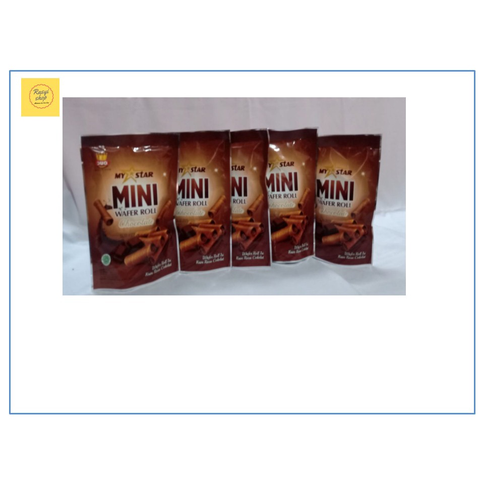 

Kue Astor Mini Roll Paket Murah Isi 5 Pcs x 40 gram Rasa Krim Coklat