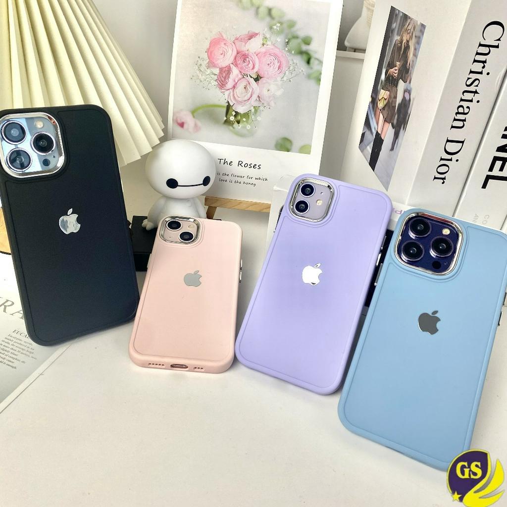 (1) Soft Case Silicone Camera Silver  Plating for iPhone 7 8 se 2020 7+ 8+ PLUS X XS MAX XR 11 12 PRO MAX